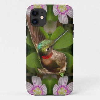 Case-Mate iPhone Case iphone4 cas - colibri en fleur
