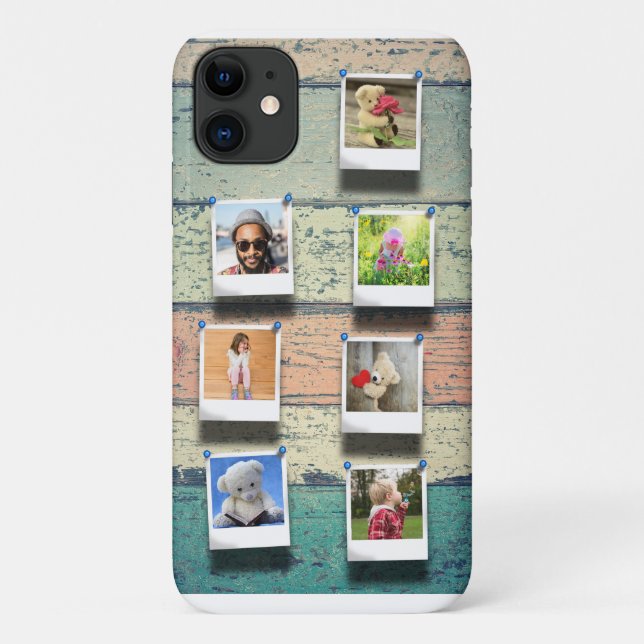 Coques Case-Mate iPhone iPhone 11 Pro Personnalisé 7 Photo Collage (Dos)