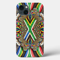 iPhone 13 Coque-Mate avec couleurs sud-africaines