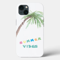 iPhone 13 Vibes été Palm Tree