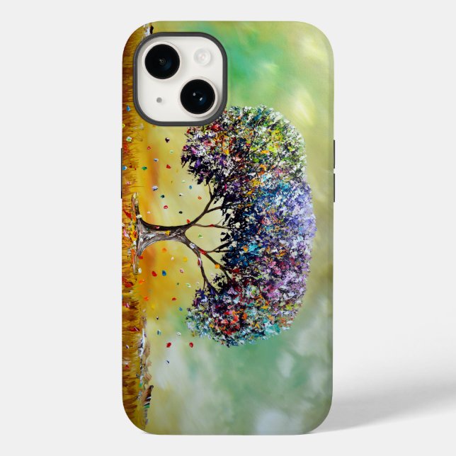 Coques Case-Mate iPhone Iphone 14 Case Nature Art Design (Verso)