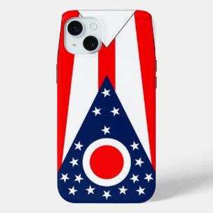 Coque iPhone 15 Mini iPhone 15 Plus Coque-Mate, drapeau de l'État de l'