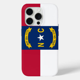 Coque iPhone 15 Pro iPhone 15 Pro Coque-Mate, drapeau de la Caroline d