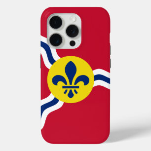 Coque iPhone 15 Pro iPhone 15 Pro Coque-Mate, drapeau de Saint-Louis