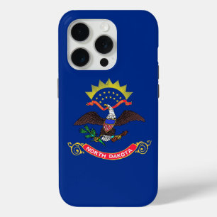 Coque iPhone 15 Pro iPhone 15 Pro Coque-Mate, drapeau du Dakota du Nor