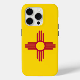 Coque iPhone 15 Pro iPhone 15 Pro Coque-Mate, drapeau du Nouveau-Mexiq