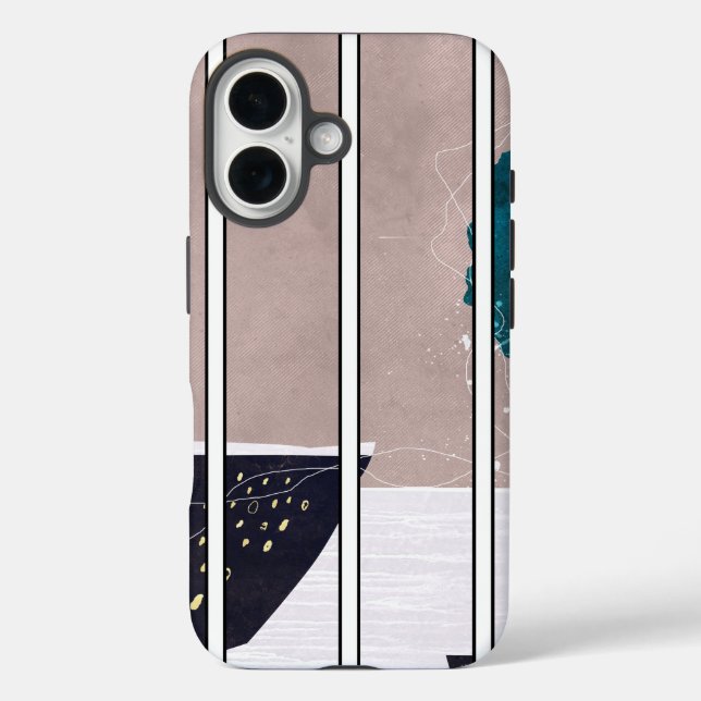 Coques Case-Mate iPhone iphone 16 abstract case design (Verso)