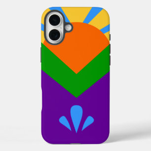 Coques iPhone 16 Plus iPhone 16 Plus Coque-Mate, drapeau de Manitou Spri