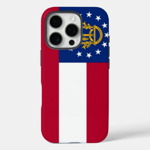 Coques iPhone 16 Pro iPhone 16 Pro Coque-Mate, drapeau de Géorgie