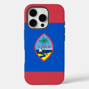 Coques iPhone 16 Pro iPhone 16 Pro Coque-Mate, drapeau Guam