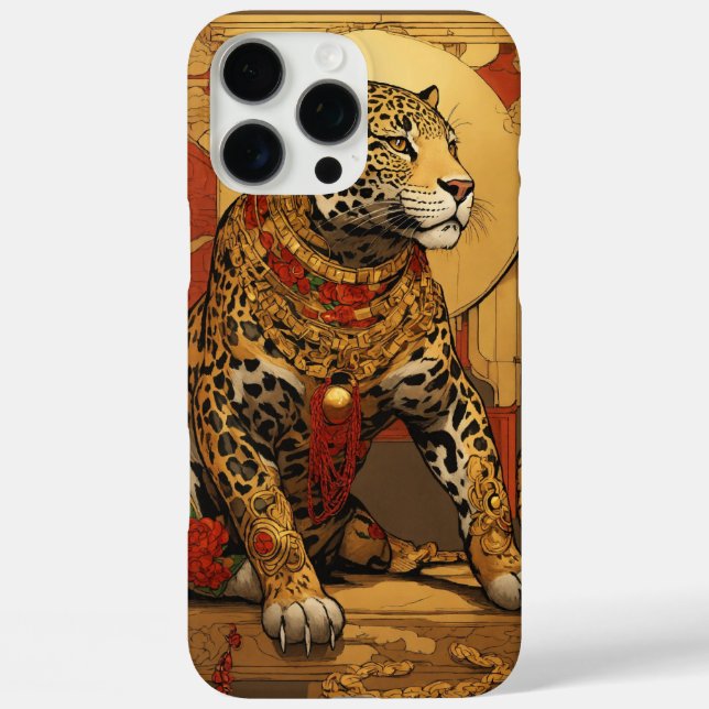 Coques Case-Mate iPhone iPhone 16 pro max tiger coques (Verso)
