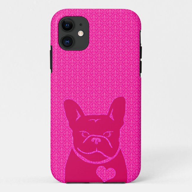 Coques Case-Mate iPhone iPhone 5/5S Xtreme dur de FRENCHIE FLEUR DE LIS (Dos)