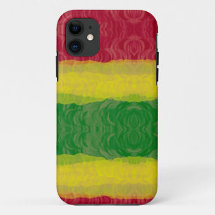Etui iPhone Case-Mate iPhone 5 à peine là ID Coque, Rasta Abstrait