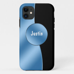 Coque iPhone 11 iPhone 5 cas de monogramme modernes