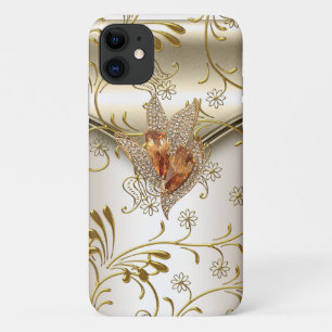 Coque Case-Mate Pour iPhone iPhone 5 Damas caramel crème beige or ambre