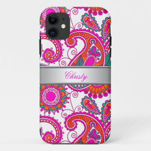 Coque iPhone 11 iPhone 5 Elegant Classy Paisley Motif