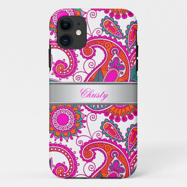 Coques Case-Mate iPhone iPhone 5 Elegant Classy Paisley Motif (Dos)