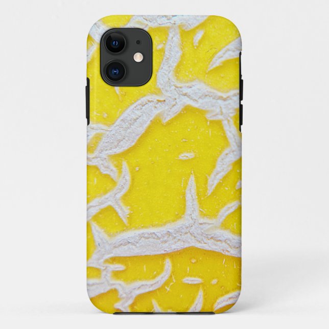 Coques Case-Mate iPhone iPhone 5 Hülle gelb-weisses Melonenmuster (Dos)