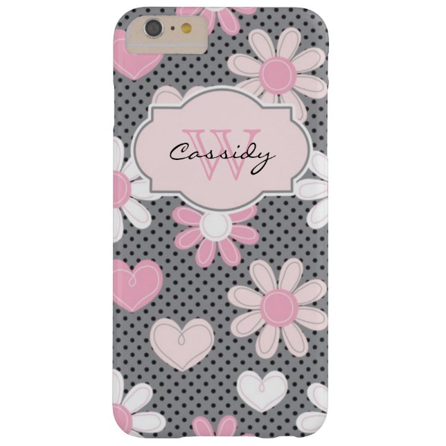 Coques Case-Mate iPhone iPhone 6 coeurs plus du pois | des marguerites | (Dos)