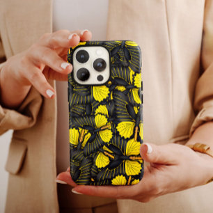 Case-Mate iPhone Case iPhone à cinq papillons jaune   Papillon iPhone 13