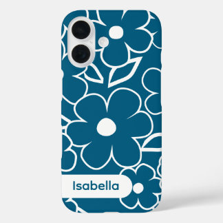 Coque Pour iPhone 16 iPhone case floral colorful pattern aesthetic