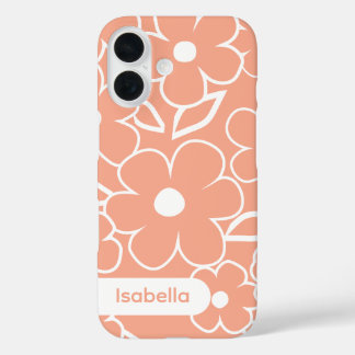 Coque Pour iPhone 16 iPhone case floral colorful pattern aesthetic