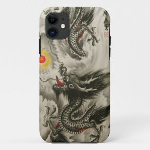 Coque Case-Mate Pour iPhone iPhone chinois 5 de peinture de dragon,