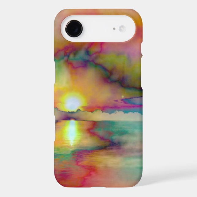 Coques Case-Mate iPhone iPhone/coque ipad/Aquarelle-Coucher du soleil (Verso)