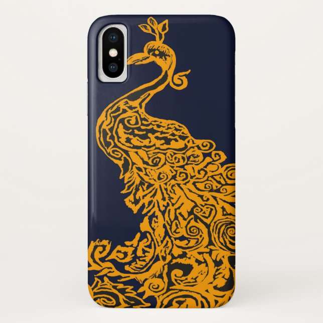 Coques Case-Mate iPhone iPhone/coque ipad cambodgien Peacock (Dos)