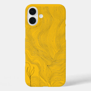 Coques iPhone 16 Plus iPhone/coque ipad rayé abstrait simplifié