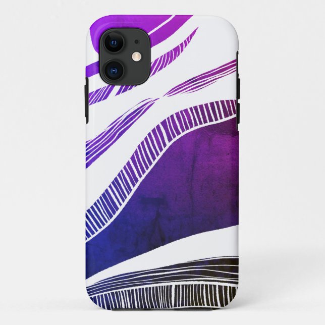 Coques Case-Mate iPhone iPhone/coque ipad violet et blanc (Dos)