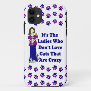 Coque Case-Mate Pour iPhone iPhone de Madame de chat (non fou) 5 cas