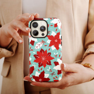 Case-Mate iPhone Case iPhone de Noël Poinsettia Poinsettia iPhone