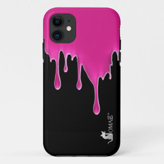Coque iPhone 11 iPhone d'égouttement de roses indien 5 cas