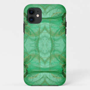 Etui iPhone Case-Mate iPhone Fractal vert 5 Coque-Mate à peine là