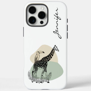 Coques iPhone 16 Pro Max iPhone Giraffe moderne