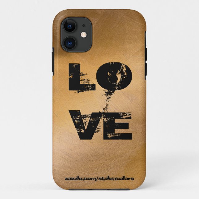 Coques Case-Mate iPhone Iphone Love Copper (Dos)