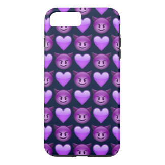 Coque iPhone 8 Plus/7 Plus iPhone pourpre d'Emoji de diable 8/7 cas plus de