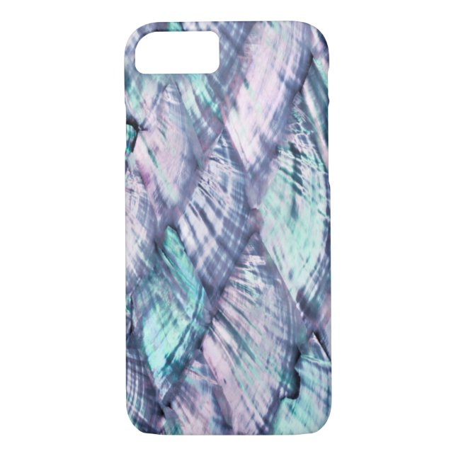 Coques Case-Mate iPhone iPhone pourpre NACRÉ 7 d'impression à peine là (Dos)