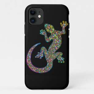 Etui iPhone Case-Mate iPhone psychédélique de conception de Gecko de
