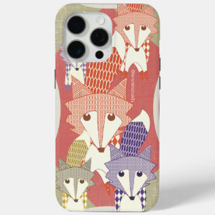 Coque iPhone 15 Pro Max Iphone Retro Fox Art Retro 6 Plus