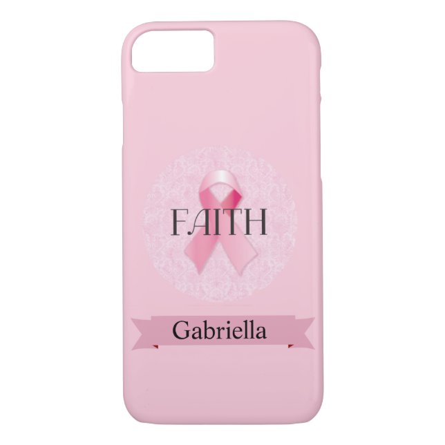 Coques Case-Mate iPhone iPhone rose de cancer du sein 7 cas (Dos)