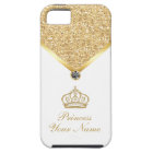 iPhone royal de monogramme 5 cas