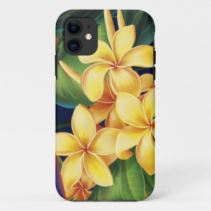 Coque iPhone 11 iPhone tropical 5 Casemate de Plumeria de paradis