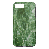 iPhone vert abstrait de l'eau 8/7 cas dur plus