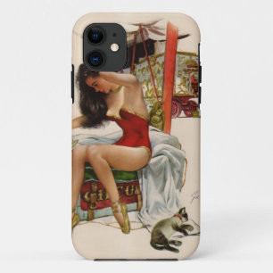 Case-Mate iPhone Case Iphone vintage de fille de Pin- de cirque 5 cas