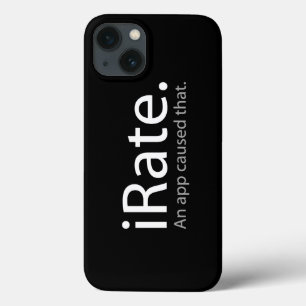 iPhone 13 Case iRate - Une Application Causée Que! ! !
