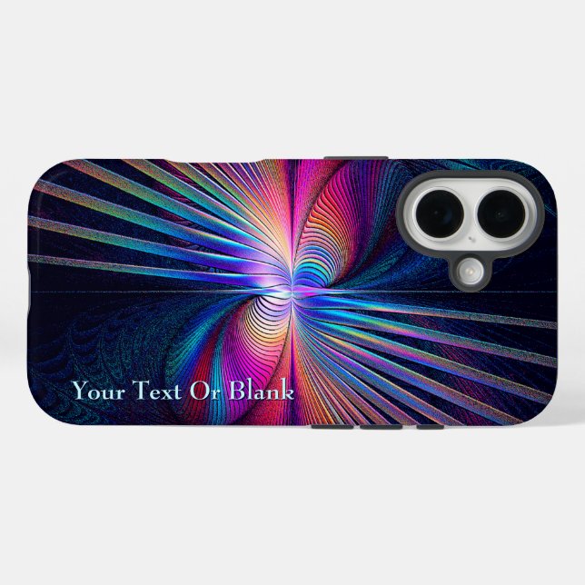 Coques Case-Mate iPhone Iridescence structurelle (Verso (horizontal))