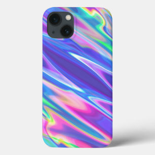 Case-Mate iPhone Case Iridescente Holographique Pile violet vert bleu ro