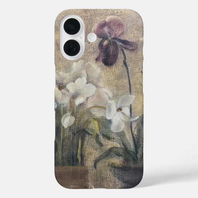 Coques Case-Mate iPhone Iris en floraison (Verso)